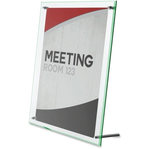 Deflecto Superior Image Beveled Sign Holder - DEF799593