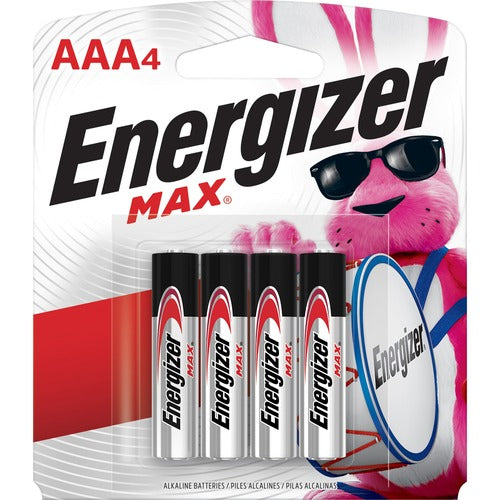 Energizer Max Alkaline AAA Batteries - EVEE92BP4