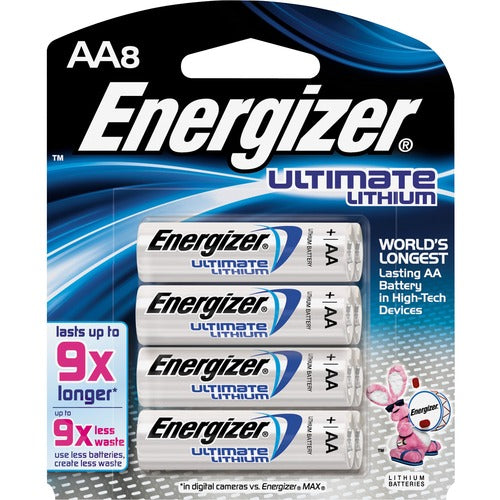 Energizer Energizer Ultimate Lithium AA Batteries EVEL91BP8