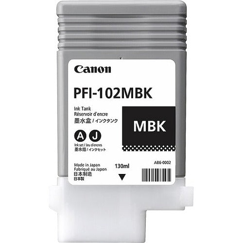 Canon LUCIA Matte Black Ink Tank For IPF 500, 600 and 700 Printers - CNM0894B001
