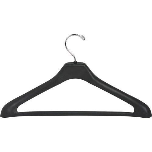 Lorell 1-piece Plastic Suit Hangers - LLR01064