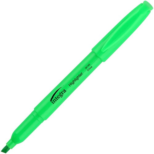 Integra Pen Style Fluorescent Highlighters - ITA36185