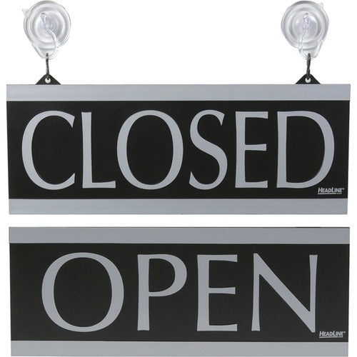 HeadLine Century Series Open /Closed Sign - USS4246