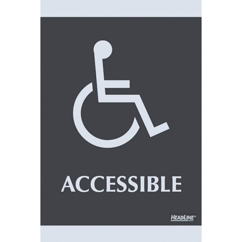 HeadLine Century Handicap Accessible Sign - USS4764