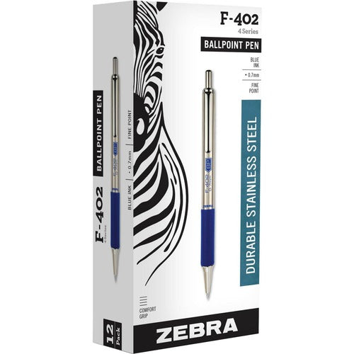 Zebra Pen Zebra Pen F402 Retractable Ballpoint Pen ZEB29220