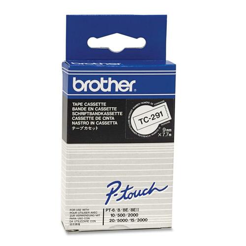 Brother P-Touch TC291 Laminated Tape - BRTTC291