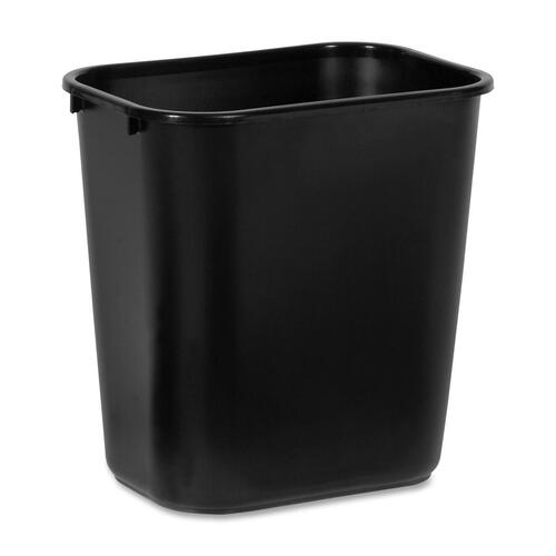 Rubbermaid 2956 Deskside Medium Wastebasket - RUB295600BLA