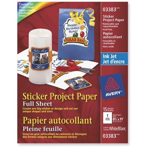 Avery&reg; Inkjet Photo Paper - AVE03383