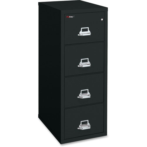 FireKing Insulated Four-Drawer Vertical File - FIR42125CBL  FRN