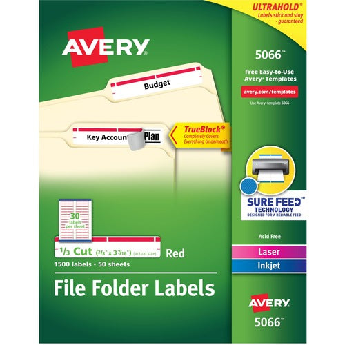 Avery&reg; File Folder Label - AVE05066