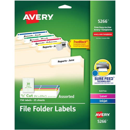 Avery&reg; File Folder Label - AVE05266