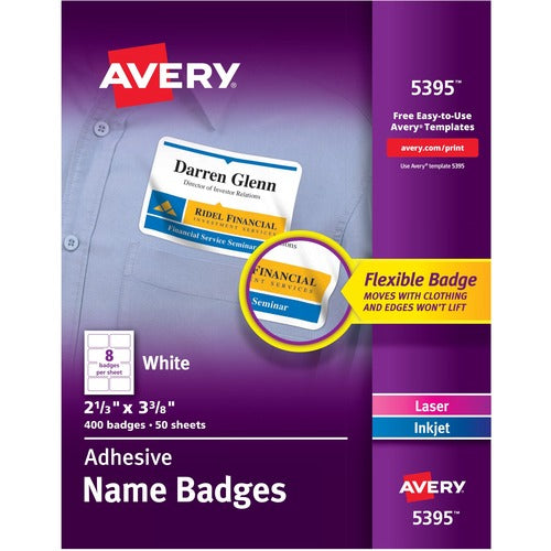 Avery&reg; Name Badge Label - AVE05395