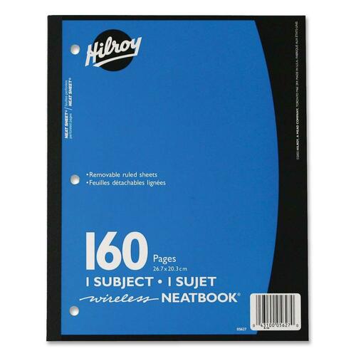 Hilroy Neatbooks One Subject Notebook - HLR05627