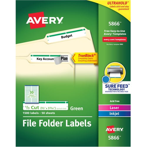 Avery&reg; File Folder Label - AVE05866