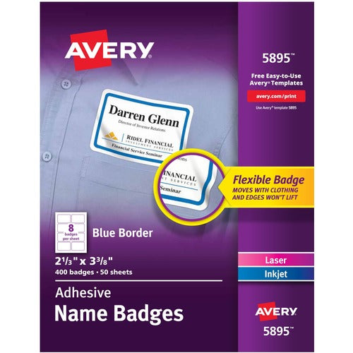 Avery&reg; Name Badge Label - AVE05895