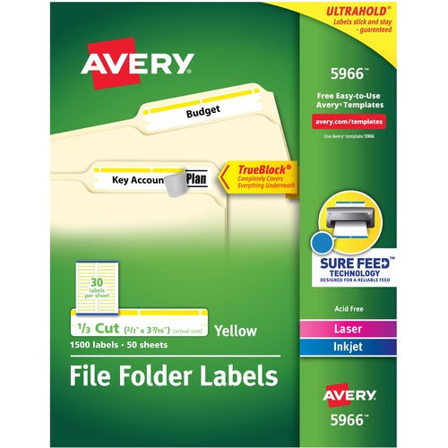 Avery&reg; File Folder Label - AVE05966