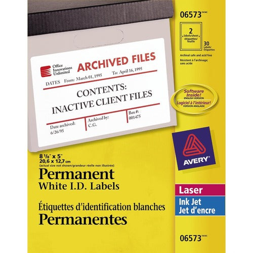 Avery&reg; Identification Label - AVE06573