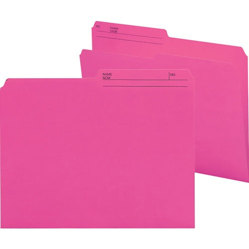 Smead Smead Colored 1/2 Tab Cut Letter Recycled Top Tab File Folder SMD10368