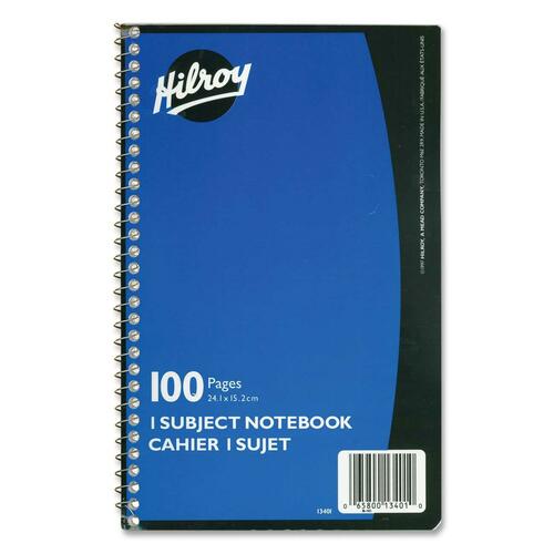 Hilroy Executive Coil One Subject Notebook - HLR13401