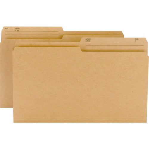 Smead Smead 1/2 Tab Cut Legal Recycled Top Tab File Folder SMD15340