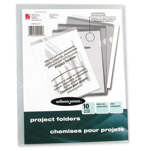 Wilson Jones Pocket Folders - WLJ22151