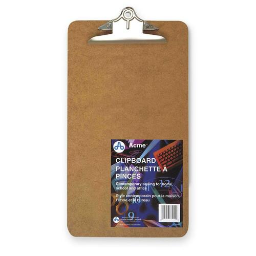 Acme United Deluxe Masonite Clipboard With Hinges - ACM35915