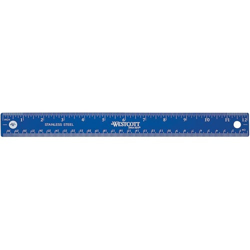 Acme United Colored Stainless Steel Ruler - ACM50205