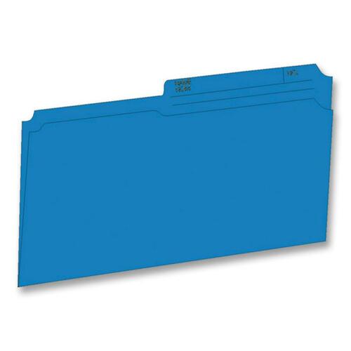 Hilroy Hilroy 1/2 Tab Cut Legal Recycled Top Tab File Folder HLR65162