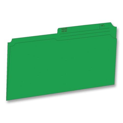 Hilroy Hilroy 1/2 Tab Cut Legal Recycled Top Tab File Folder HLR65163