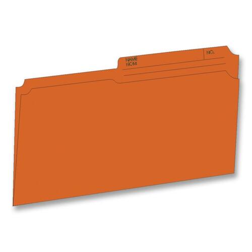 Hilroy Hilroy 1/2 Tab Cut Legal Recycled Top Tab File Folder HLR65165