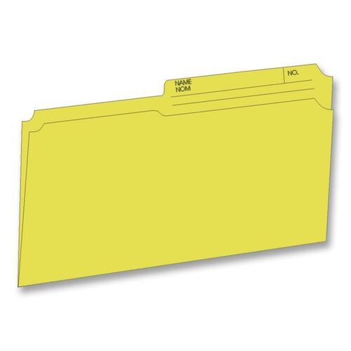 Hilroy Hilroy 1/2 Tab Cut Legal Recycled Top Tab File Folder HLR65166