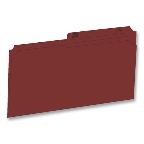 Hilroy Hilroy 1/2 Tab Cut Legal Recycled Top Tab File Folder HLR65171