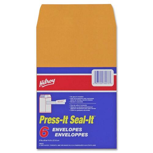 Hilroy Press-It Seal-It Self Adhesive Envelope - HLR76073