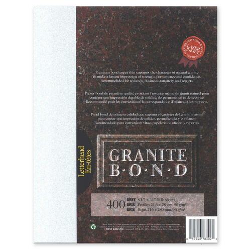 First Base Granite Bond Laser Laser Paper - FST78302