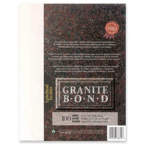 First Base Granite Bond Laser Laser Paper - FST78814