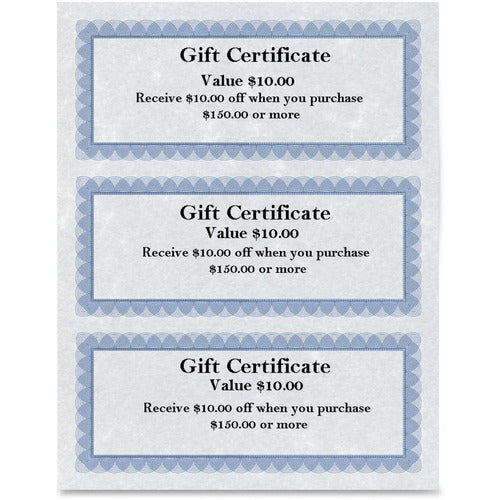 First Base Regent Gift Certificate - FST83403