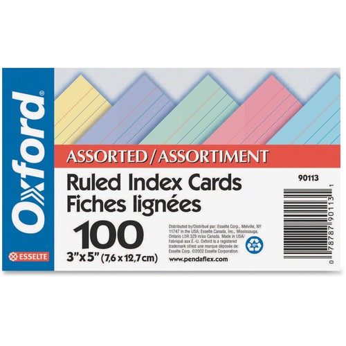 Oxford Printable Index Card - OXF90113