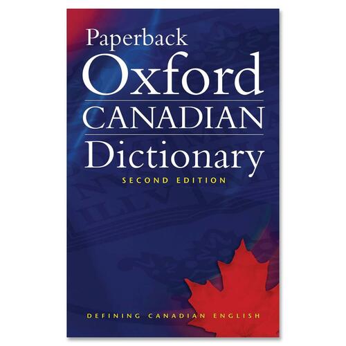 Oxford University Press Paperback Oxford Canadian Dictionary Second Edition Printed Book by Katherine Barber - OUP0195424395