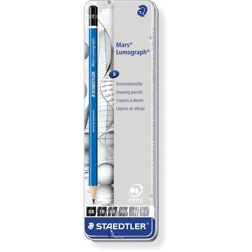 Staedtler Lumograph Drawing Pencil - STD100G6