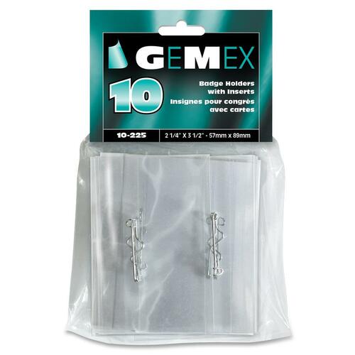 Gemex Folde-style Badge Holder with Pin - GMX10225