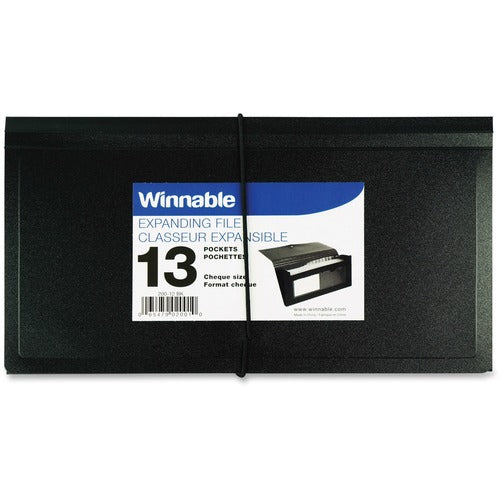 Winnable 13-Pocket Expanding File - WNN20012BK