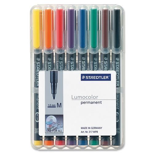 Staedtler LumoColor Permanent Pen - STD317WP8