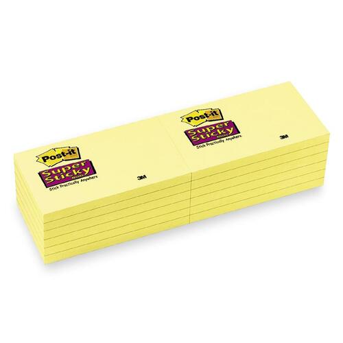 Post-it&reg; Super Sticky Adhesive Notes - MMM655SSCYC