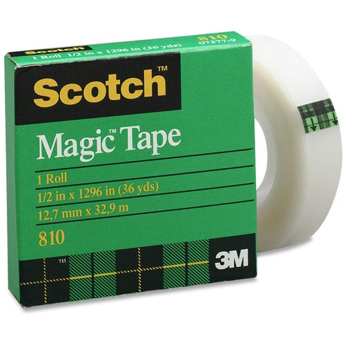 3M Scotch Magic Transparent Tape - MMM81012BXD
