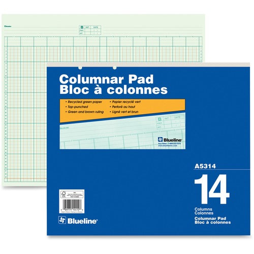 Blueline Columnar Pad - BLIA5314