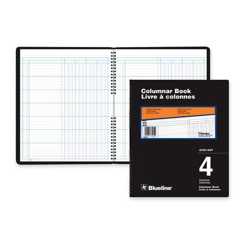 Blueline 767 Series Double Format Columnar Book - BLIA76704T