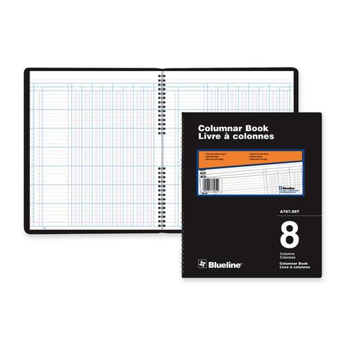 Blueline 767 Series Single Format Columnar Book - BLIA76708T