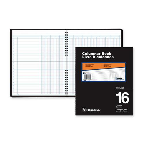 Blueline 767 Series Double Format Columnar Book - BLIA76716T