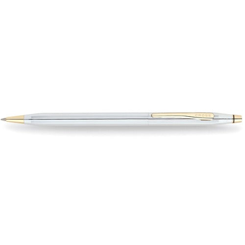 Cross Classic Century Medalist Chrome 23KT Gold Plated Appointments Ballpoint Pen - CROC3302