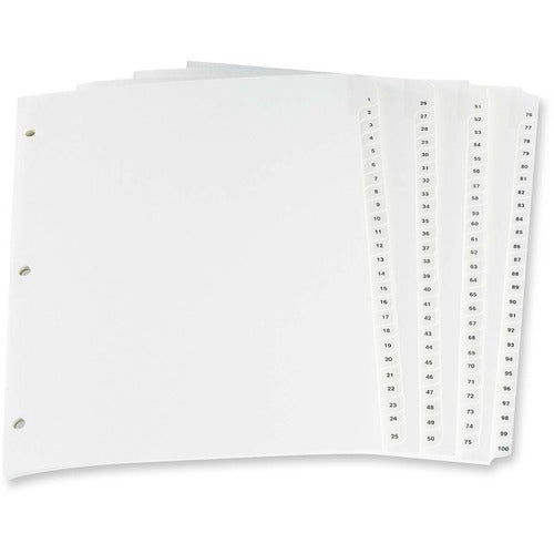 Oxford Laminated Tab Index Divider - OXFCR213100W